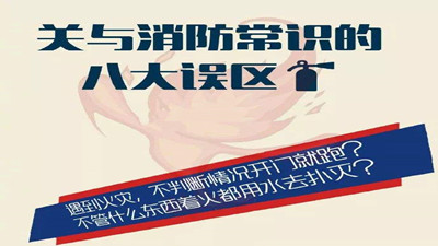 消防常識的八大誤區--四川國晉消防