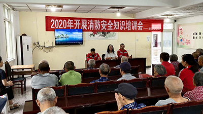 走進(jìn)敬老院，從消防安全知識培訓(xùn)開始—國晉消防