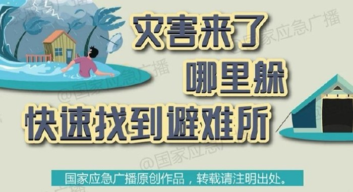 災害來了哪里躲？快速找到應急避難所700