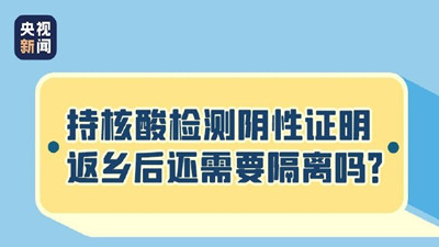 哪些人返鄉(xiāng)前要進(jìn)行核酸檢測(cè)？--四川國(guó)晉消防