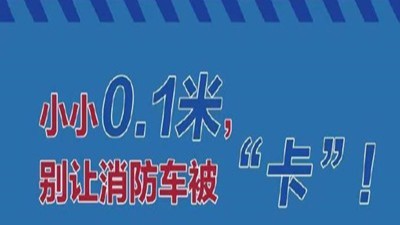 別讓消防車被卡，請勿占用消防車通道--四川國晉消防