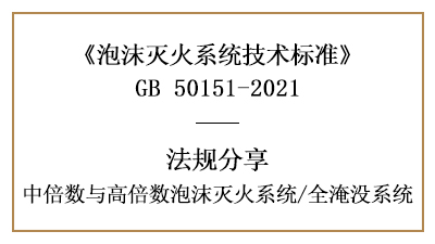 全淹沒系統的消防設計規定與要求-四川國晉消防分享