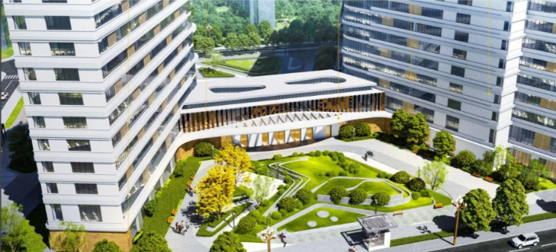 金花頤園養老服務中心項目效果圖1